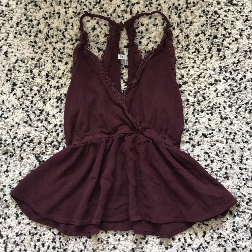 Kendall and Kylie flowy tank